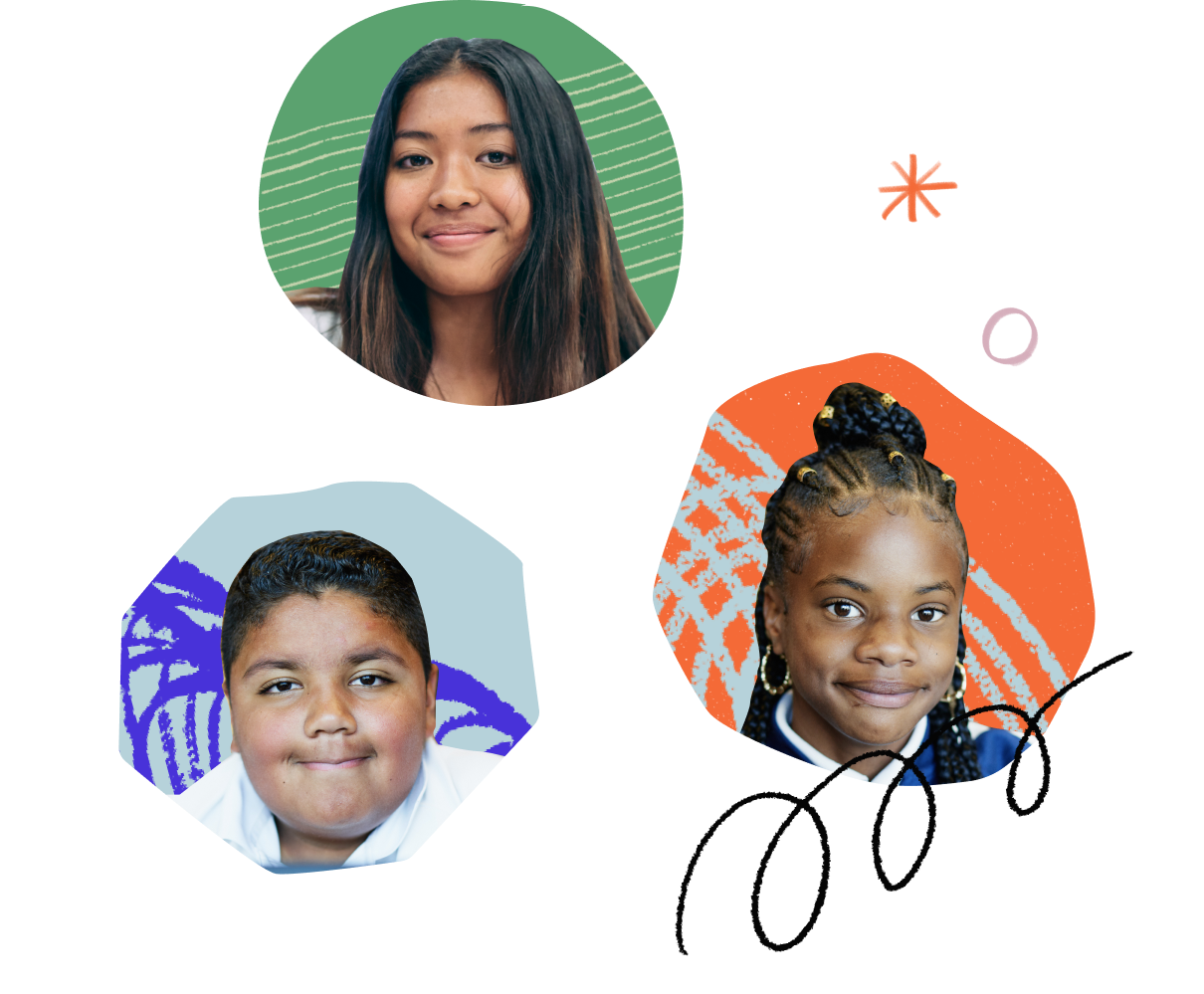 Collage of diverse student faces